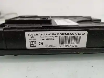 Second-hand car spare part electronic module for renault laguna iii authentique oem iam references 284b10035r  