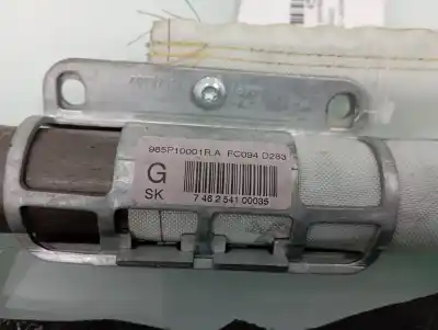 Peça sobressalente para automóvel em segunda mão airbag de cortina dianteiro esquerdo por renault laguna iii authentique referências oem iam 985p10001r