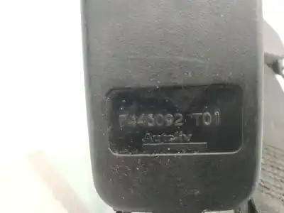 Peça sobressalente para automóvel em segunda mão chicote / encaixe cinto segurança traseiro esquerdo por renault laguna iii authentique referências oem iam 7446092