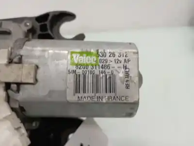 Peça sobressalente para automóvel em segunda mão motor do limpador traseiro por renault clio iii 20 aniversario referências oem iam 53026312