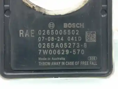 Peça sobressalente para automóvel em segunda mão sensor por renault laguna iii authentique referências oem iam 0265005502  