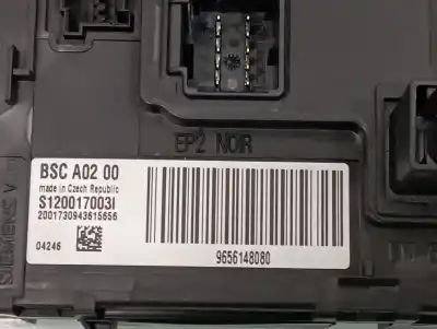 Second-hand car spare part electronic module for peugeot 407 st confort oem iam references 9656148080  