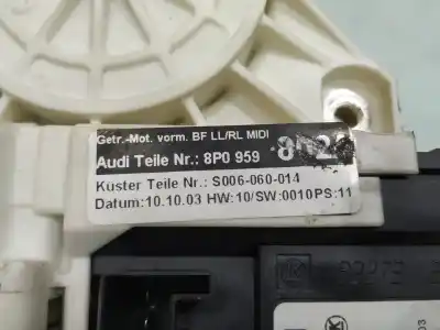 Second-hand car spare part right front window motor for audi a3 (8p1) 1.9 tdi oem iam references 8p0959802a  