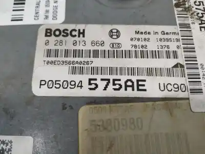 Second-hand car spare part ecu engine control for dodge nitro 2.8 crd 4wd oem iam references 05094575ae  