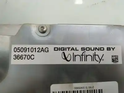 Peça sobressalente para automóvel em segunda mão módulo eletrônico por dodge nitro 2.8 crd 4wd referências oem iam 05091012ag  