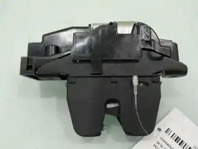 Second-hand car spare part trunk lock for peugeot 508 active oem iam references 9671153580  