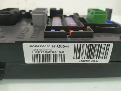 Second-hand car spare part fuse box unit for peugeot 508 active oem iam references 9664992380  