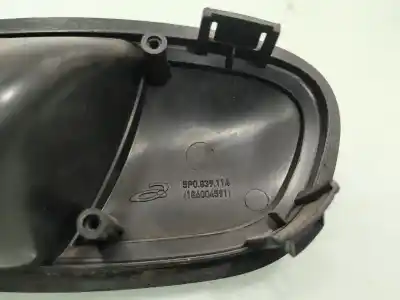 Peça sobressalente para automóvel em segunda mão puxador interior traseiro direito por seat leon (1p1) 1.9 tdi referências oem iam 5p0839114