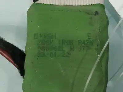 Peça sobressalente para automóvel em segunda mão resistência sofagem chauffage por renault clio iii emotion referências oem iam   