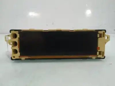 Second-hand car spare part multifunction display for peugeot 207 confort oem iam references 9656102380  