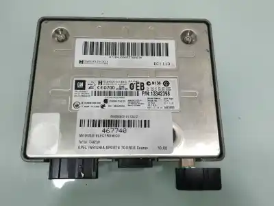 Peça sobressalente para automóvel em segunda mão módulo eletrônico por opel insignia sports tourer cosmo referências oem iam 13342398