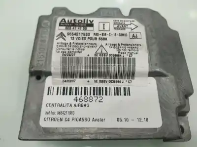 Автозапчасти б/у блок управления подушками безопасности за citroen c4 grand picasso c4 grand picasso ссылки oem iam 9664217980   Автозапчасти б/у блок управления подушками безопасности за citroen c4 grand picasso c4 grand picasso ссылки oem iam 9664217980