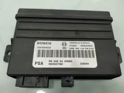 Second-hand car spare part electronic module for citroen c4 grand picasso c4 grand picasso oem iam references 9663937380  