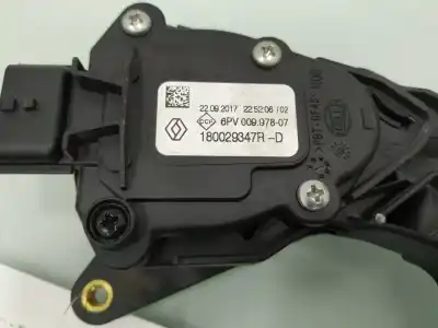 Peça sobressalente para automóvel em segunda mão pedal acelerador por renault clio iv business referências oem iam 180029347r