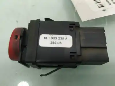Peça sobressalente para automóvel em segunda mão interruptor 4 piscas - emergência por seat ibiza iii (6l1) 1.4 tdi referências oem iam 6l1953235a  