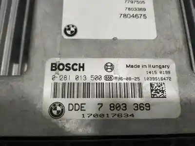 Second-hand car spare part ecu engine control for bmw x3 (e83) 3.0d oem iam references 7803369  