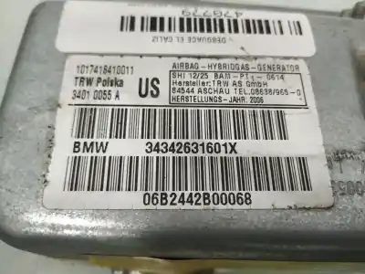 Peça sobressalente para automóvel em segunda mão airbag frontal lado direito por bmw x3 (e83) 3.0d referências oem iam 34342631601x