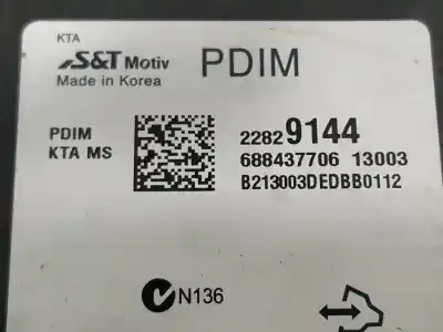 Second-hand car spare part electronic module for opel meriva b cosmo oem iam references 22829144  