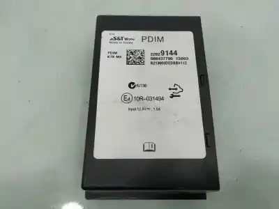 Second-hand car spare part electronic module for opel meriva b cosmo oem iam references 22829144  