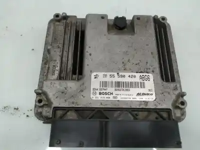Second-hand car spare part ecu engine control for opel meriva b cosmo oem iam references 55590420  