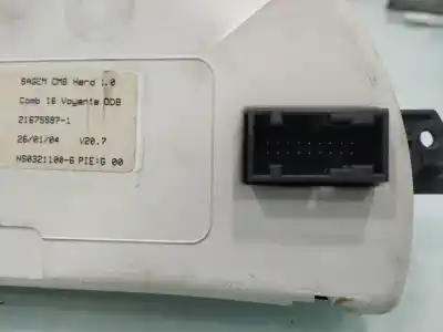 Gebrauchtes Autoersatzteil instrumententafel zum citroen c3 (2002->) 1.4 i oem-iam-referenzen p9652008280g  