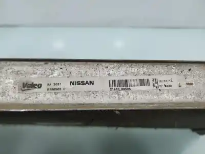 Peça sobressalente para automóvel em segunda mão radiador de água por nissan qashqai (j10) 360 referências oem iam 21410bb50a