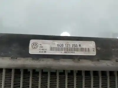 Автозапчасти б/у водяной радиатор за seat ibiza iii (6l1) 1.9 tdi ссылки oem iam 6q0121253r  