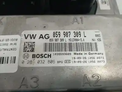 Peça sobressalente para automóvel em segunda mão centralina de motor uce por audi q5 (fyb) dcp referências oem iam 059907309l