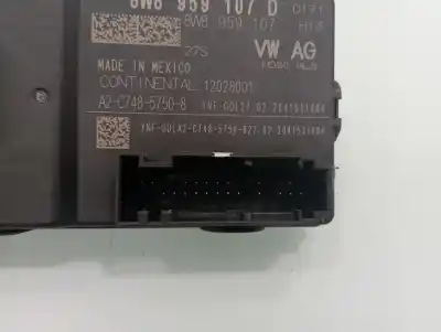 Peça sobressalente para automóvel em segunda mão módulo eletrônico por audi q5 (fyb) dcp referências oem iam 8w8959107d  