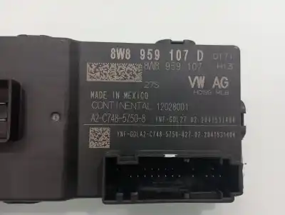 Peça sobressalente para automóvel em segunda mão módulo eletrônico por audi q5 (fyb) dcp referências oem iam 8w8959107d  