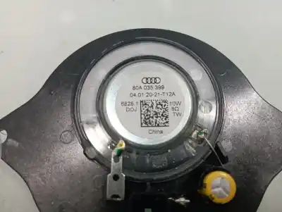 Peça sobressalente para automóvel em segunda mão colunas de som por audi q5 (fyb) dcp referências oem iam 80a035399