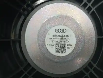 Peça sobressalente para automóvel em segunda mão colunas de som por audi q5 (fyb) dcp referências oem iam 80a035415