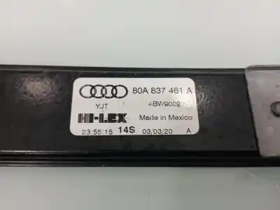 Second-hand car spare part driver left window regulator for audi q5 (fyb) dcp oem iam references 80a837461a  