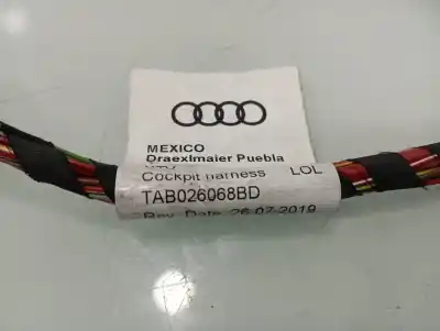 Peça sobressalente para automóvel em segunda mão fio por audi q5 (fyb) dcp referências oem iam tab026068bd  
