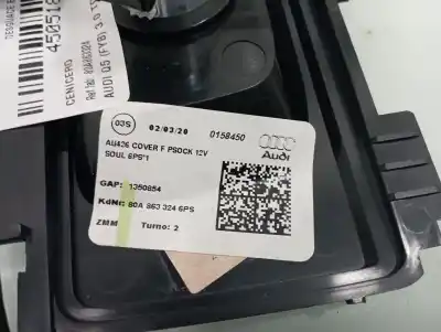 Peça sobressalente para automóvel em segunda mão cinzeiro por audi q5 (fyb) dcp referências oem iam 80a863324