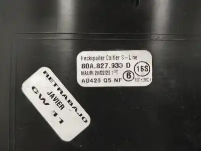 Peça sobressalente para automóvel em segunda mão spoiler da tampa da mala por audi q5 (fyb) dcp referências oem iam 80a827933d