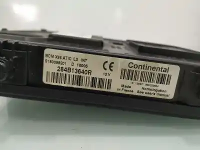 Pezzo di ricambio per auto di seconda mano modulo elettronico per renault megane iii berlina 5 p dynamique riferimenti oem iam 284b13640r