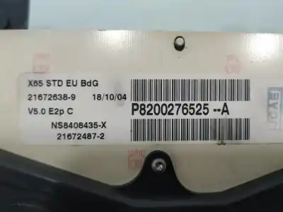 Автозапчастина б/у панель інструментів для renault clio ii fase ii b cb0 authentique посилання на oem iam p8200276525a  