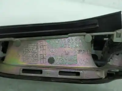 Peça sobressalente para automóvel em segunda mão puxador exterior traseiro esquerdo por seat leon (1p1) 1.4 tsi referências oem iam 1p0839205