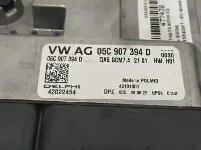 Second-hand car spare part ecu engine control for volkswagen troc advance oem iam references 05c907394d  