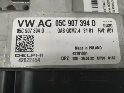Second-hand car spare part ecu engine control for volkswagen troc advance oem iam references 05c907394d  