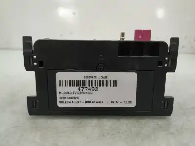 Second-hand car spare part electronic module for volkswagen troc advance oem iam references 5wa035284e  