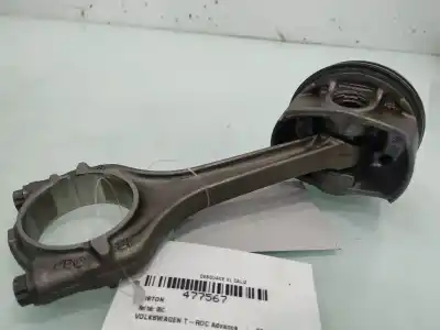 Peça sobressalente para automóvel em segunda mão pistão por volkswagen troc advance referências oem iam 