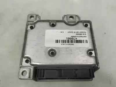 Peça sobressalente para automóvel em segunda mão centralina de airbag por peugeot 407 st confort referências oem iam 9655880880
