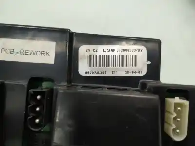Peça sobressalente para automóvel em segunda mão comando de sofagem (chauffage / ar condicionado) por lander range rover (lm) v8 se referências oem iam jfc000383puy