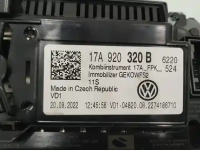 Peça sobressalente para automóvel em segunda mão quadrante por volkswagen troc advance referências oem iam 17a920320b  