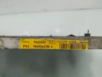 Peça sobressalente para automóvel em segunda mão condensador / radiador de ar condicionado por citroen xsara picasso (n68) 1.6 hdi referências oem iam 9645964780a