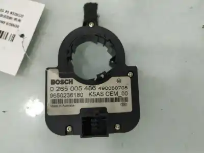 Peça sobressalente para automóvel em segunda mão sensor de ângulo de direção por citroen c4 coupe by loeb referências oem iam 9650236180