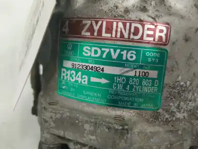 Peça sobressalente para automóvel em segunda mão compressor de ar condicionado a/a a/c por seat cordoba berlina (6k2) stella referências oem iam 1h0820803d