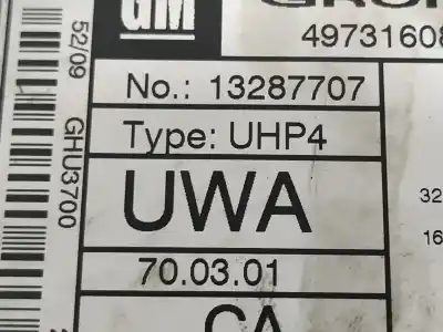 Автозапчастина б/у електронний модуль для corsa astra h ber cosmo посилання на oem iam 13287707  